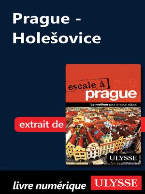 cover image of Prague--Holešovice